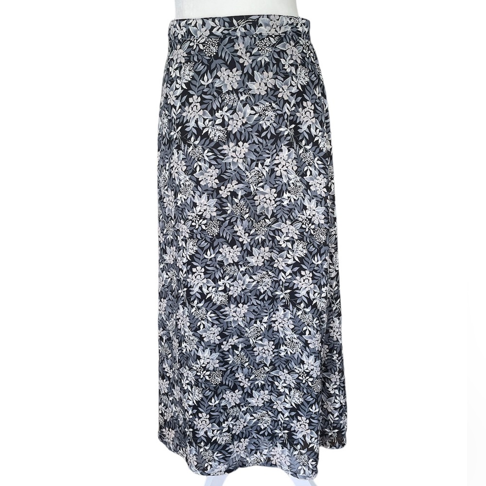Sag Harbor Floral Print Skirt Size 12